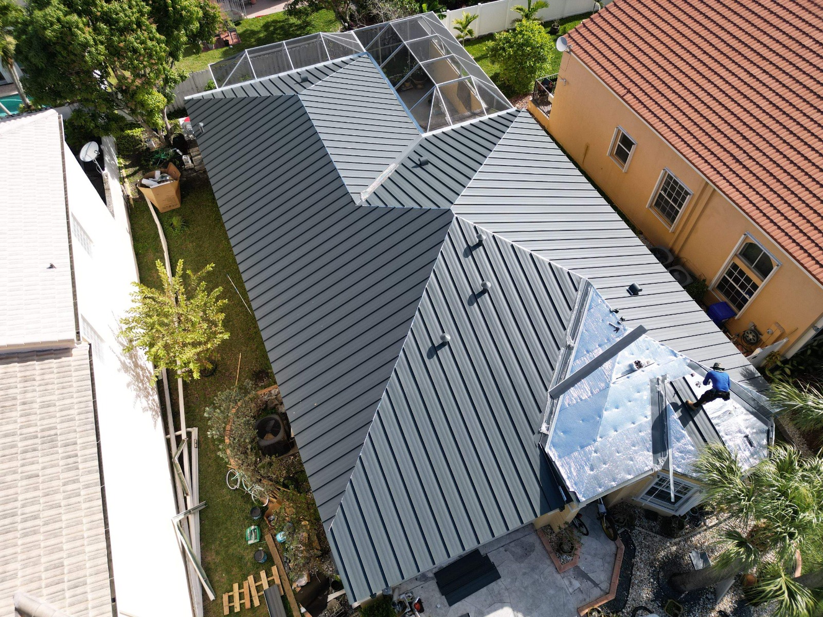 Roofing installation detail